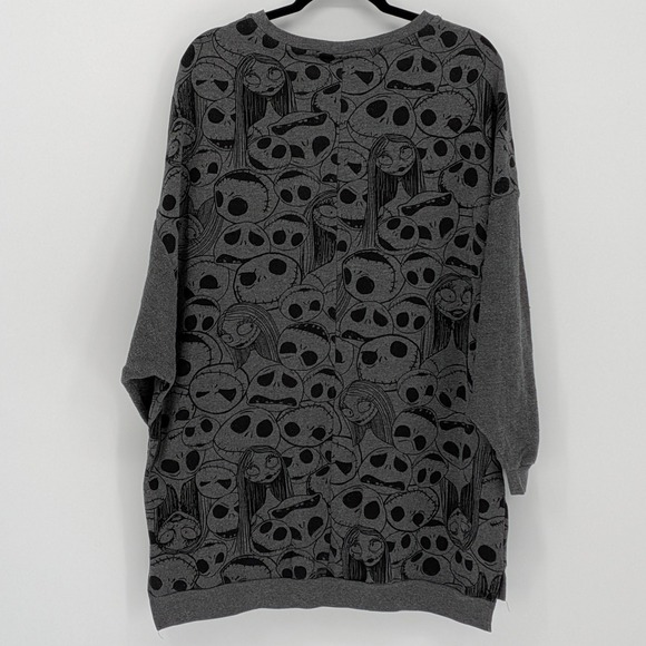 Tim Burtons The Nightmare Before Christmas Large $45 Jack Skellington Sally Top - Picture 8 of 12